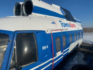 Фюзеляж вертолета Ми-8 VIP, списанный